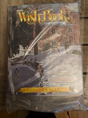 NEW Sears Vintage Wish Book Christmas 2000 Sealed In Original Packaging